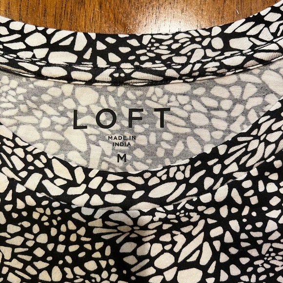 LOFT Crewneck Cotton Tee - Picture 2 of 3